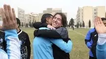 رامین رضاییان در آغوش ساپینتو
