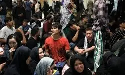 یورش ناگهانی اتباع افغانستان در خوزستان برای خروج از مرز + عکس