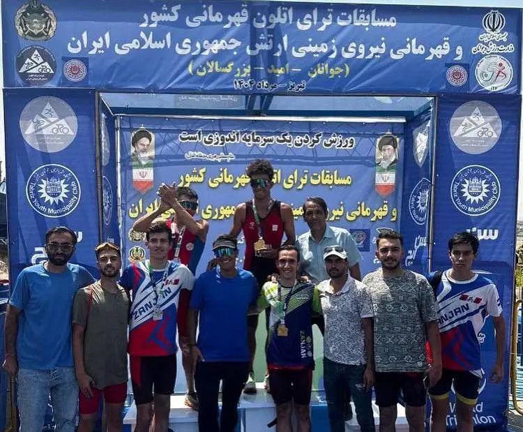 پوریا شامی: با دوچرخه قرضی قهرمان شدم