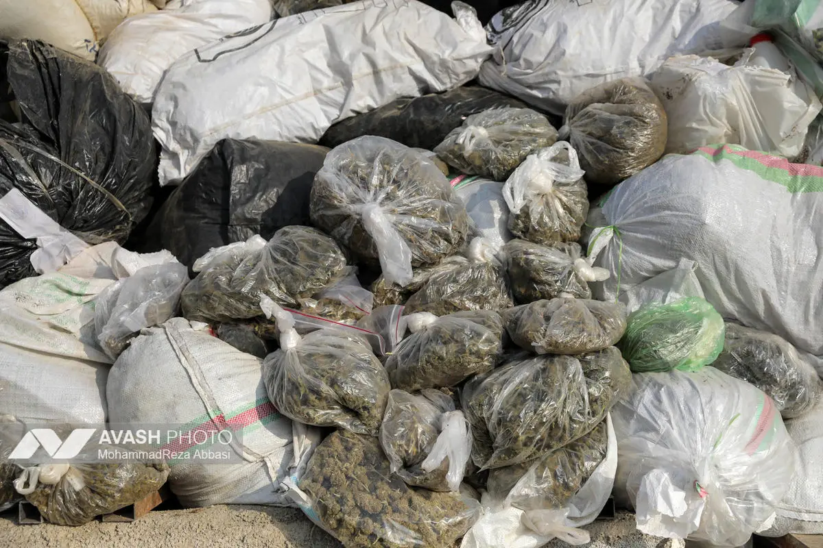 امحای ۲۰ تن مواد مخدر