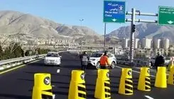جاده کرج - چالوس و آزادراه تهران - شمال بسته است