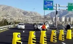 جاده کرج - چالوس و آزادراه تهران - شمال بسته است
