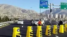 محور چالوس و آزادراه تهران-شمال تا آخر امشب مسدود است