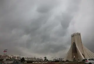 هشدار هواشناسی نسبت به بارش باران و وزش باد شدید در تهران