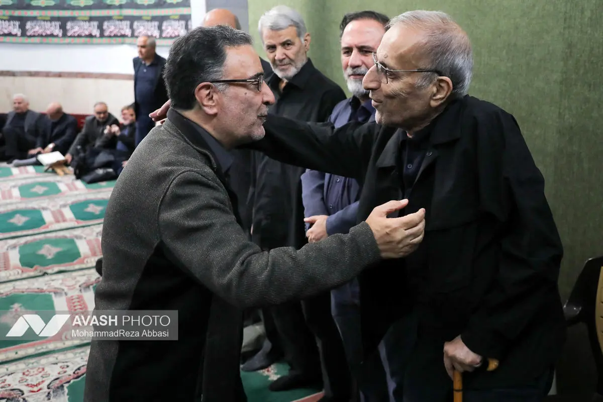 مراسم تشییع سید محمد تاج زاده