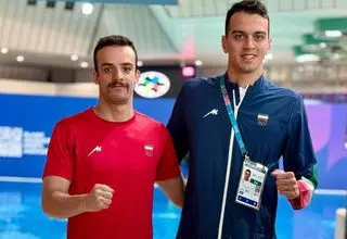 صعود سینا و سامیار به مرحله نیمه‌نهایی ۱۰۰ متر آزاد