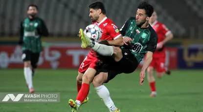 دیدار تیم های فوتبال  پرسپولیس تهران و خیبر خرم آباد