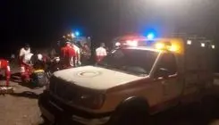 واژگونی اتوبوس حامل اتباع افغان ۴۸ مصدوم برجای گذاشت