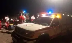 واژگونی اتوبوس حامل اتباع افغان ۴۸ مصدوم برجای گذاشت