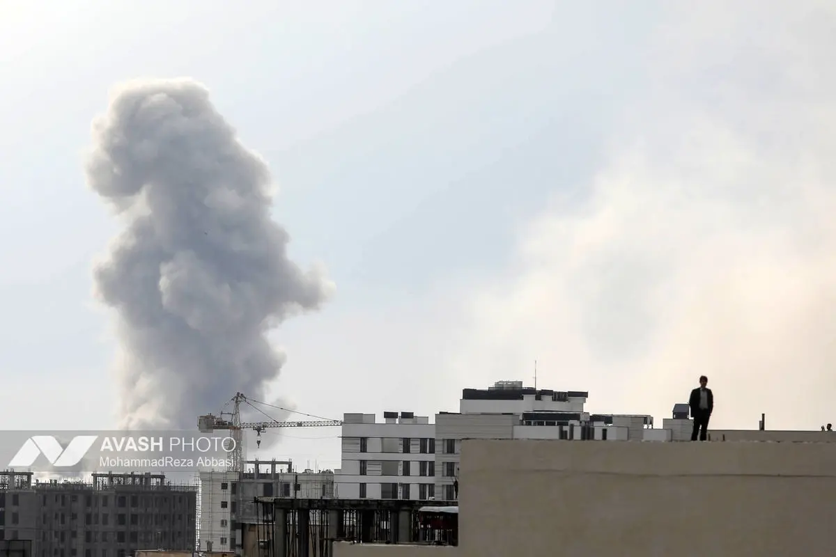 حمله هوایی صهیونی- آمریکایی به تهران