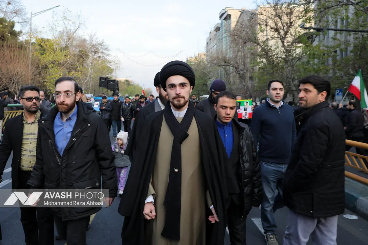 راهپیمایی محکومیت اقدامات تروریستی آمریکا و رژیم صهیونیستی علیه ملت ایران - تهران