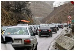 جاده چالوس برای تخلیه بار ترافیکی یک‌طرفه شد