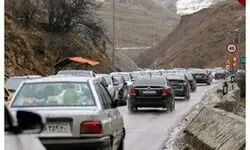 ترافیک سنگین در محورهای شمالی منتهی به تهران؛ ممنوعیت تردد در مسیر جنوب به شمال