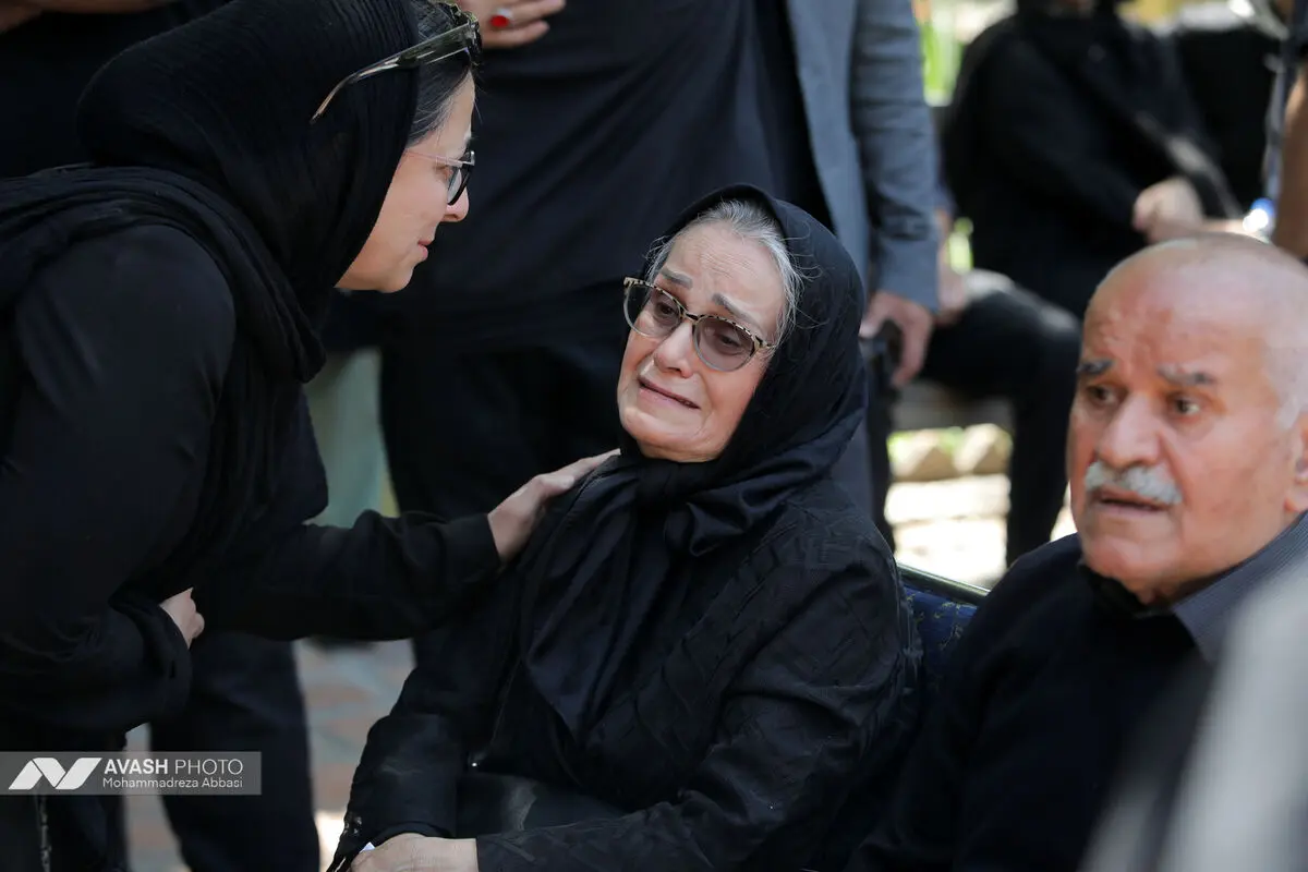 مراسم تشییع پیکر حمیدرضا درجاتی