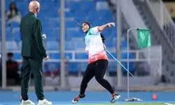 نجفی در پرتاب نیزه چهارم شد