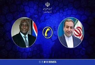 وزیران امور خارجه ایران و گامبیا گفتگو کردند