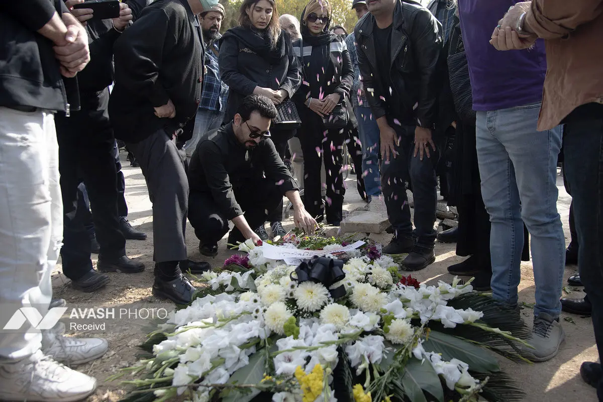 مراسم تشییع پیکر «همایون ارشادی»