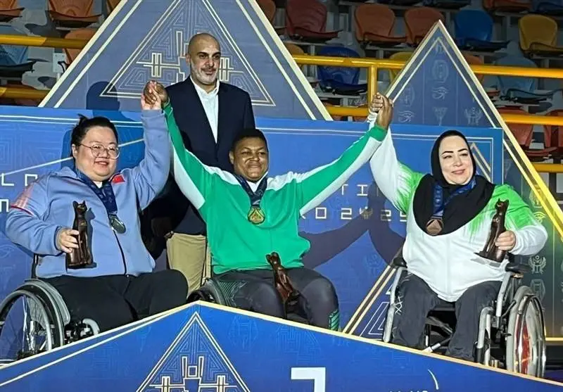پاراوزنهبرداری قهرمانی جهان| مدال برنز بر گردن نیکو روزبهانی