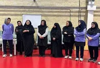 بازدید معاون وزارت ورزش از اردوی تیم ملی فوتسال بانوان