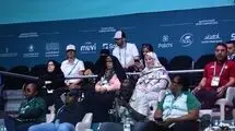 حضور نایب رئیس کمیته ملی المپیک در سالن وزنه‌برداری