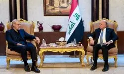 لاریجانی و فواد حسین درباره مصر و اسرائیل رایزنی کردند