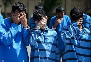 «نیما» شرور معروف تهران به دام افتاد