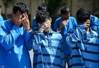«نیما» شرور معروف تهران به دام افتاد