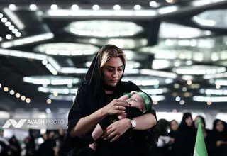 مراسم شیرخوارگان حسینی - تهران