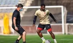 تمرین امروز پرسپولیس در آزادی برگزار شد