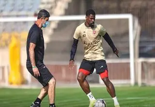 تمرین امروز پرسپولیس در آزادی برگزار شد