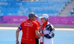 قضاوت داور بین‌المللی کشورمان در مسابقات دوومیدانی