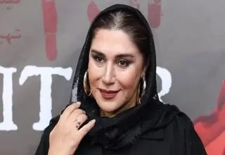 تیپ ساده اما زیبای نسیم ادبی سوژه عکاسان شد
