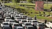 ترافیک سنگین در آزادراه قزوین- کرج- تهران