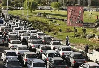 ترافیک سنگین در ۲ آزادراه منتهی به تهران در ۲۰ بهمن