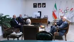نشست مهدی علی‌نژاد با دبیران کل سابق کمیته ملی المپیک