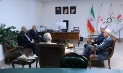 نشست مهدی علی‌نژاد با دبیران کل سابق کمیته ملی المپیک
