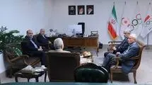 نشست مهدی علی‌نژاد با دبیران کل سابق کمیته ملی المپیک