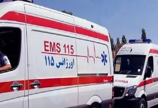 مصدومیت ۵  نفر در برخورد یک دستگاه تریلی با مینی بوس