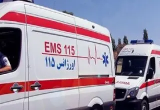 مصدومیت ۵  نفر در برخورد یک دستگاه تریلی با مینی بوس
