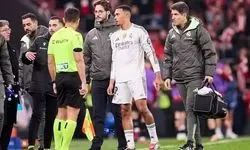 مدافع رئال مادرید خانه نشین شد