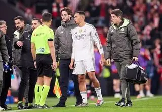 مدافع رئال مادرید خانه نشین شد