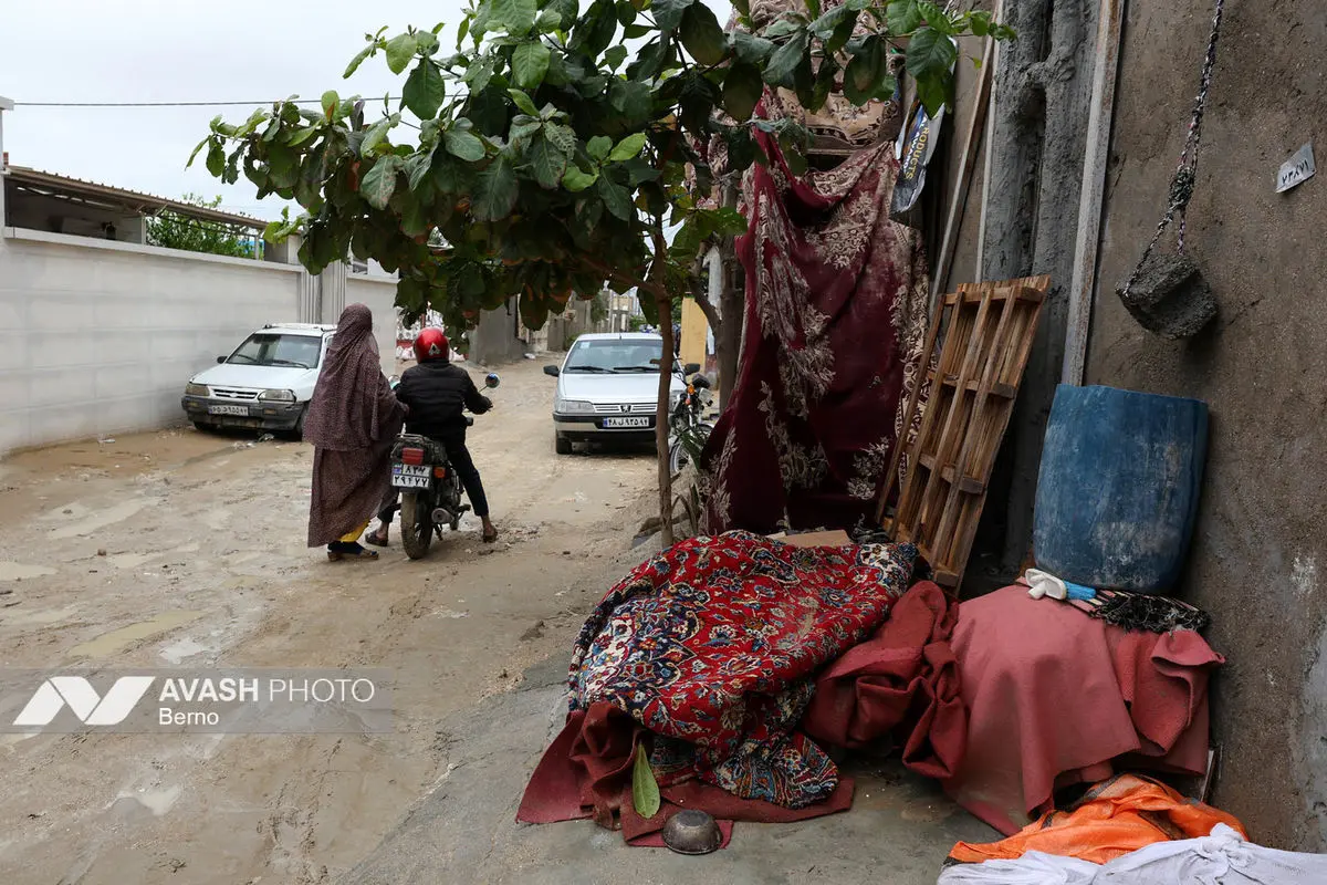 جزیره قشم پس از وقوع سیل
