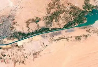 السیسی از خسارت‌های مالی سنگین کانال سوئز به دلیل جنگ غزه گفت