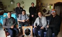 دیدار معاون هنری با رضا بابک در روز جهانی تئاتر