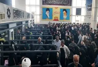 افزایش ۴۰ درصدی تردد زائران از پایانه مرزی مهران