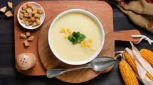 طرز تهیه سوپ ذرت و سیب‌زمینی با شیر
