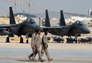 عربستان و آمریکا در خاورمیانه قدرت‌نمایی کردند