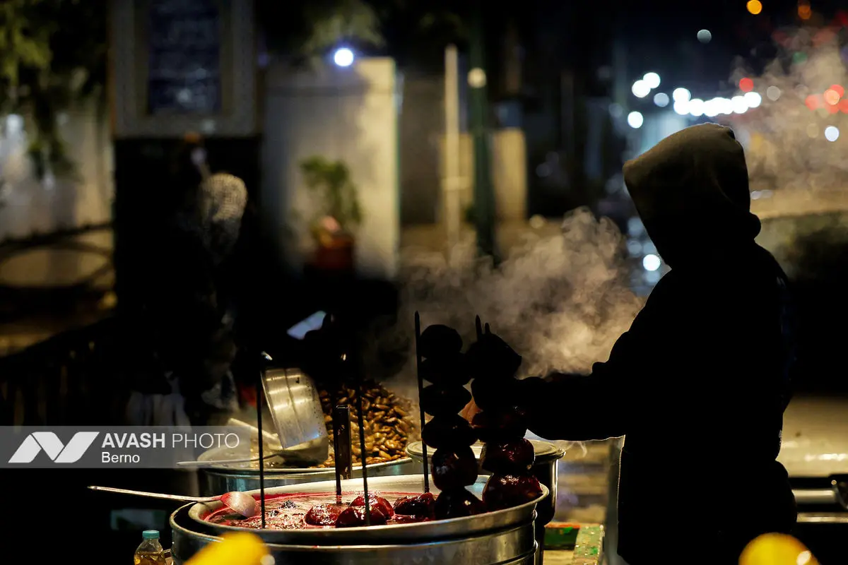 بارش باران پاییزی در تهران