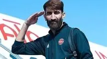 بیرانوند راهی پادگان آباده شیراز شد
