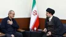 دیدار رئیس جمهور با آیت الله سید حسن خمینی